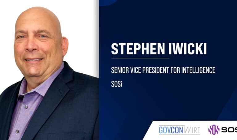 SOSi SVP Stephen Iwicki. USSOUTHCOM awarded SOSi a spot on contract to support the Enhanced Domain Awareness program.