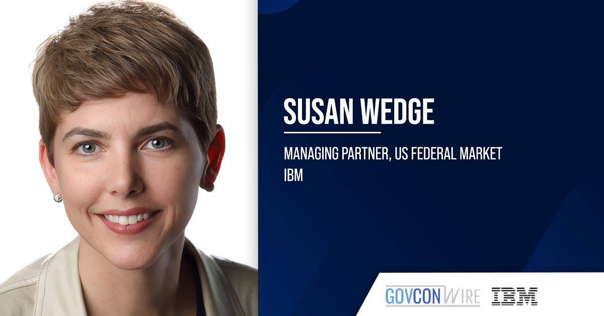 Susan Wedge. IBM secures a $112M Defense Commissary Agency contract to upgrade electronic shelf label systems.