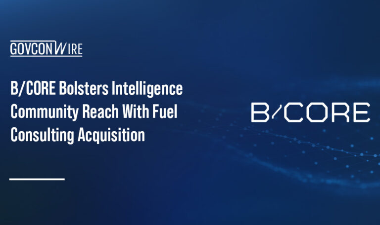 B/CORE logo. B/CORE acquires Fuel Consulting to boost support for the intelligence community and the Department of War.