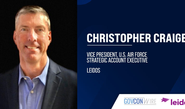 Christopher Craige Joins Leidos as VP, USAF Strategic Account Executive Christopher Craige Joins Leidos as VP, USAF Strategic Account Executive