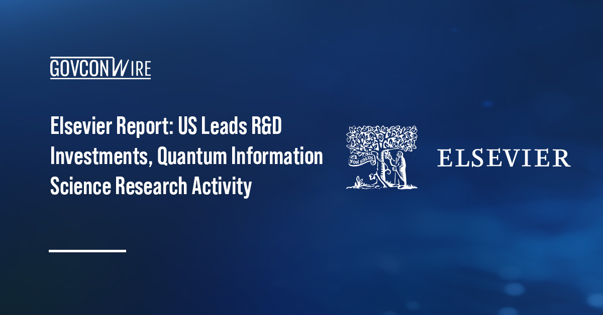 Elsevier Report: US Leads R&D Spending, Quantum Information Science Research Activity Elsevier logo. Elsevier has published its new report on U.S. research output and investment trends