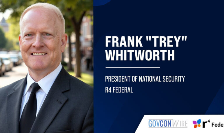 Former NGA Director Frank Whitworth Named President of National Security at r4 Federal