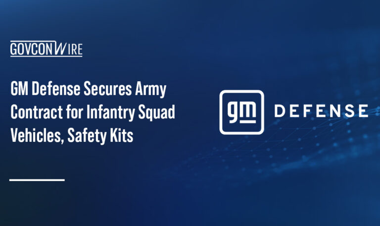 GM Defense logo. The U.S. Army has awarded GM Defense a contract to supply Infantry Squad Vehicles and related equipment.