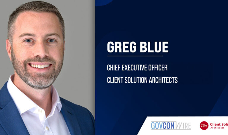 CSA CEO Greg Blue. The U.S. Navy has awarded Client Solution Architects an IT Program Services contract.