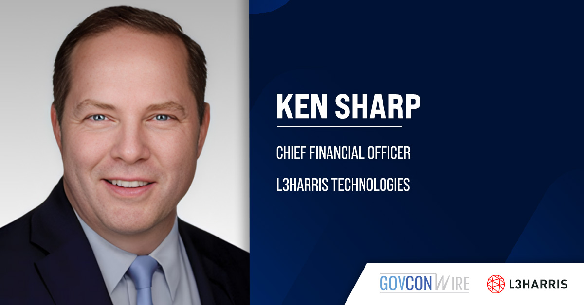 L3Harris CFO Ken Sharp. Former Peraton executive Ken Sharp has been named chief financial officer at L3Harris Technologies.