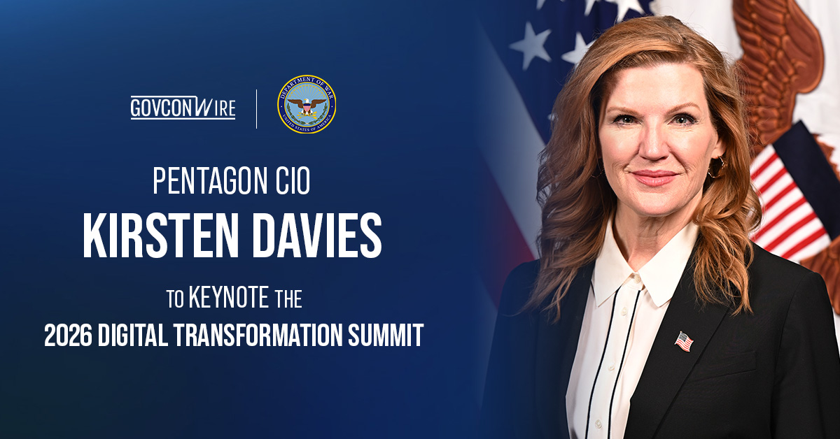 Kirsten Davies. Pentagon CIO to Keynote 2026 Digital Transformation Summit