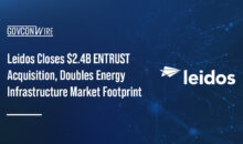 Leidos logo. Leidos has finalized its $2.4 billion acquisition of ENTRUST Solutions Group.