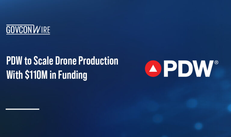 PDW to Scale Drone Production With $110M in Funding