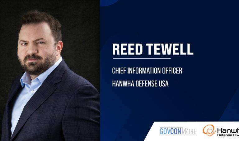 Reed Tewell Named CIO of Hanwha Defense USA