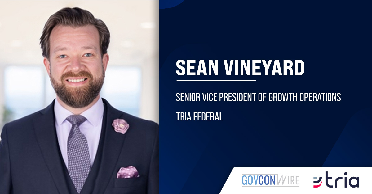 Sean Vineyard, senior vice president of growth operations at Tria Federal. Vineyard will lead capture and growth at Tria