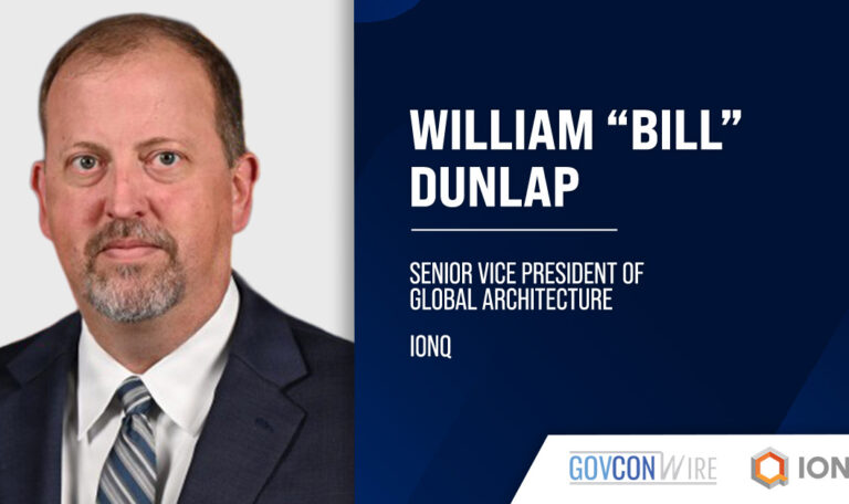 IonQ Appoints Former DOW IT Leader Bill Dunlap as SVP of Global Architecture