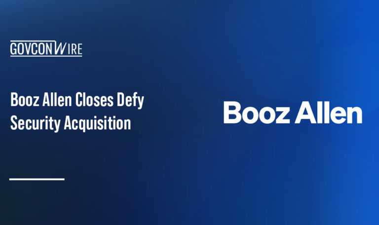 Booz Allen Closes Defy Security Acquisition