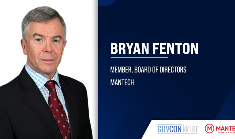 Former USSOCOM Commander Bryan Fenton Joins MANTECH Board of Directors