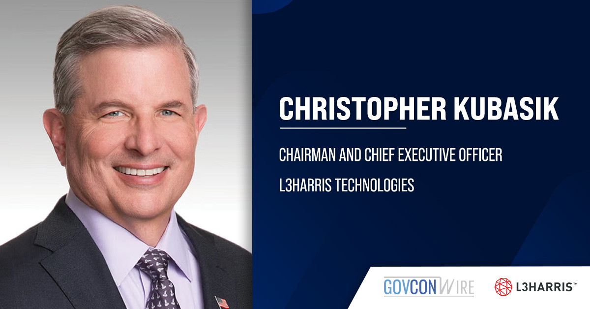 L3Harris CEO Christopher Kubasik. L3Harris has secured an investment from the Department of War for its MSL business.