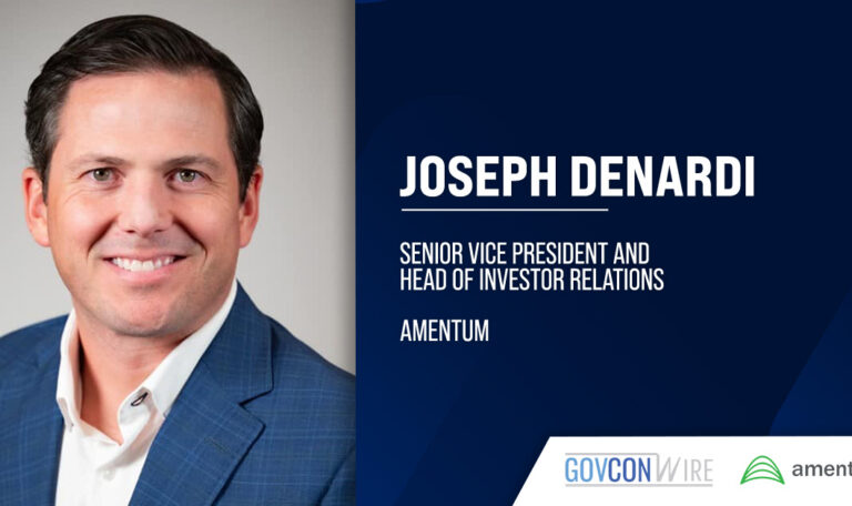 Joseph DeNardi Joins Amentum as Senior VP, Head of Investor Relations