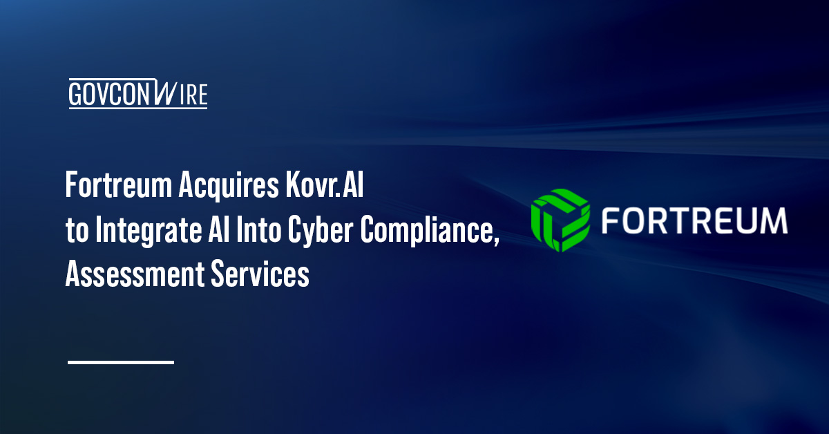 Fortreum Acquires Kovr.AI to Integrate AI Into Cyber Compliance, Assessment Services Fortreum logo. Fortreum has acquired Kovr.AI, an AI-native cybersecurity compliance platform.