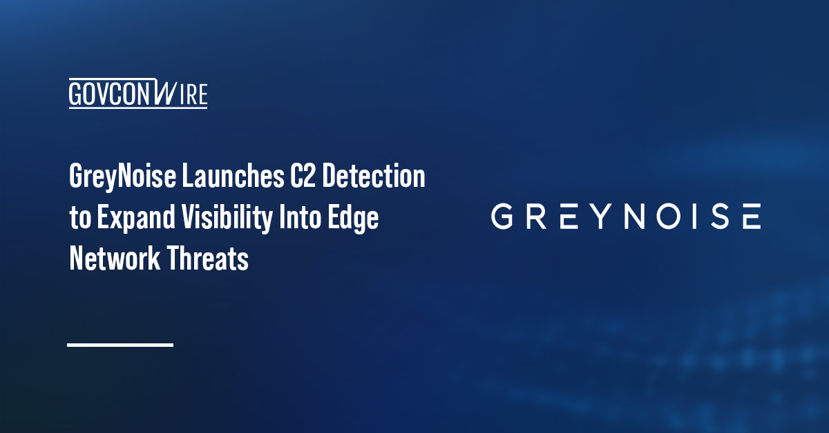 GreyNoise Intelligence logo. GreyNoise has launched C2 Detection to help improve visibility into edge network threats.