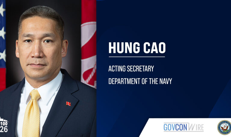 Hung Cao Named Acting Navy Secretary