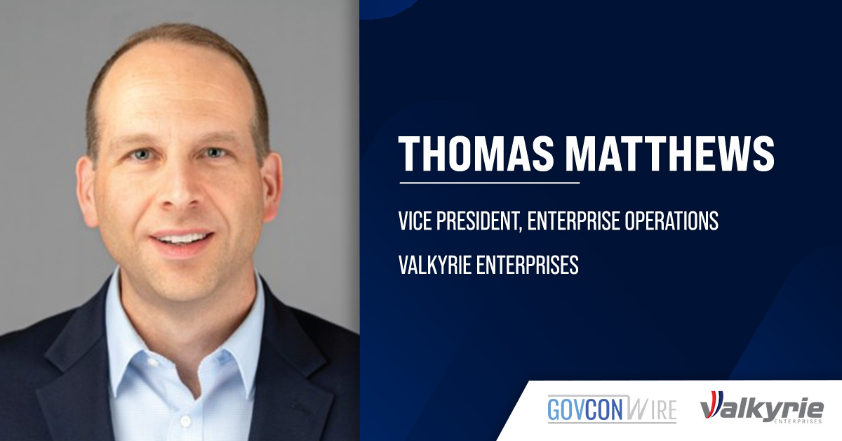 Valkyrie Enterprises Appoints Matt Matthews as VP of Enterprise Operations Matt Matthews. The former CSA chief delivery officer joined Valkyrie as enterprise operations VP.