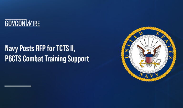 Navy Posts RFP for TCTS II, P6CTS Combat Training Support