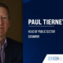 Paul Tierney. The technology sales executive has returned to Dataminr to serve as head of public sector.