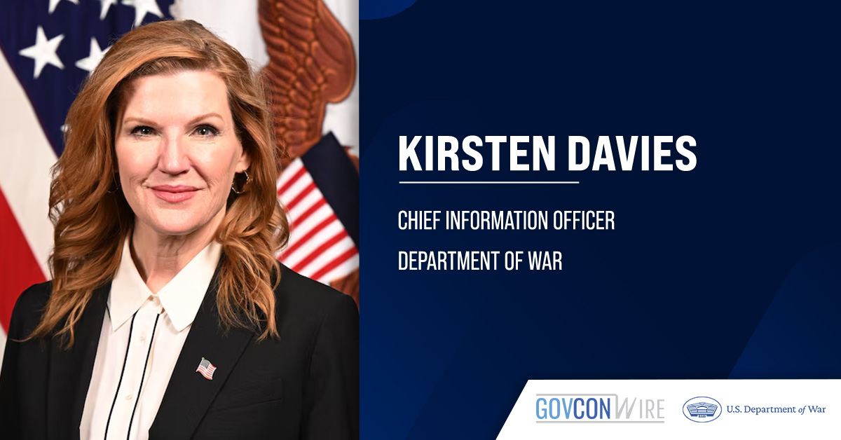 DOW CIO Kirsten Davies says AI and security should go hand-in-hand.