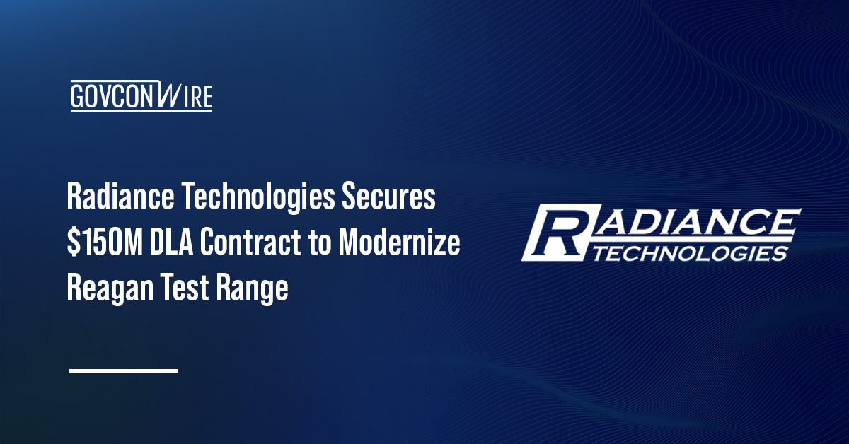 Radiance Technologies logo. Radiance will modernize the Reagan Test Range