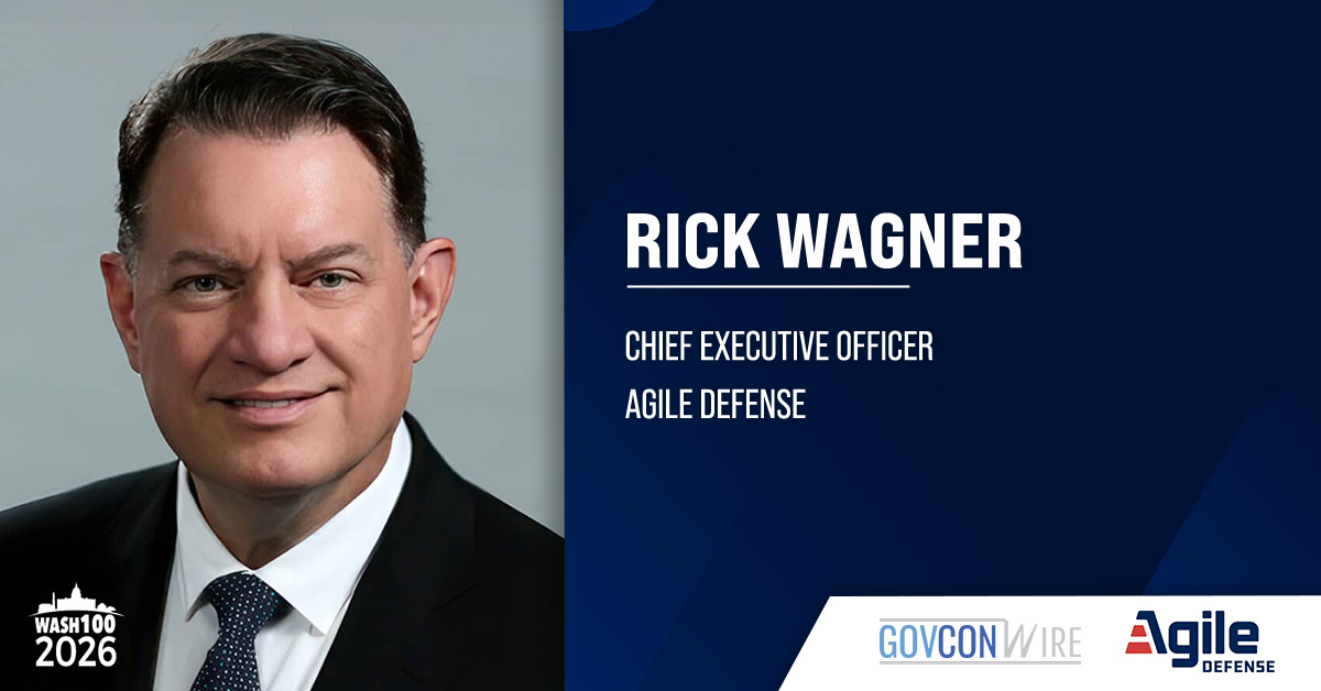 Rick Wagner. The Agile Defense CEO commented on the award of the USCIS RAPID contract for digital modernization support.