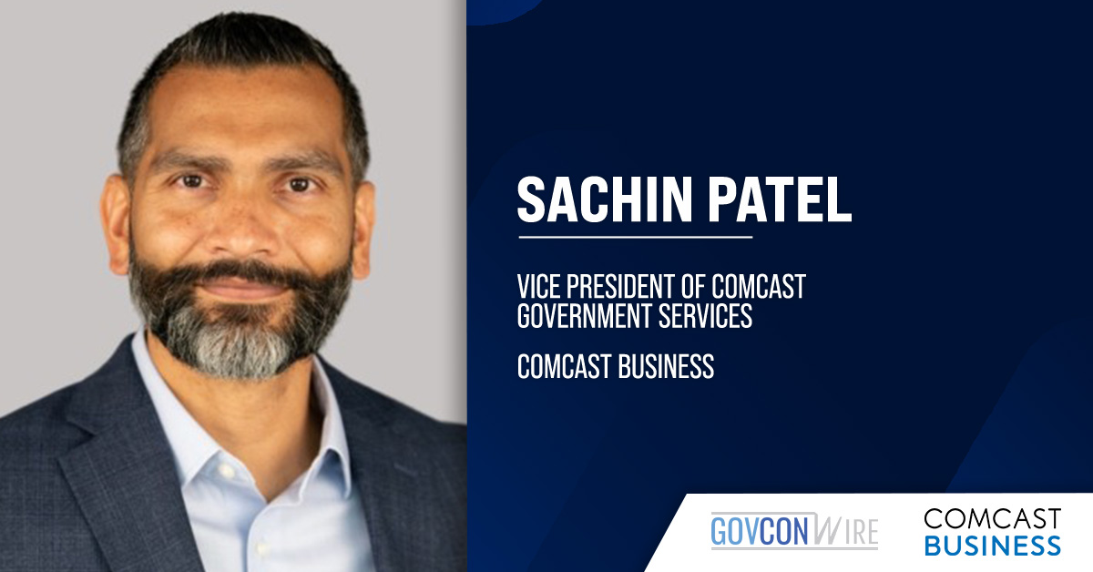 Sachin Patel. Comcast Business has named Sachin Patel vice president of Comcast Government Services.