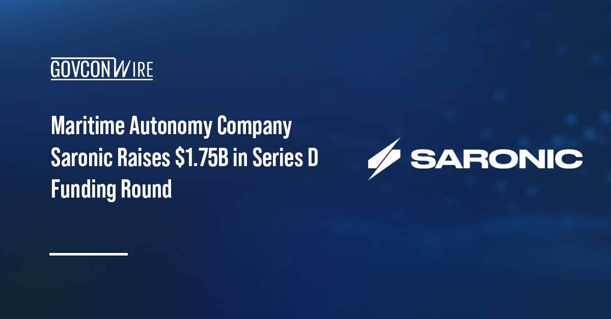 Maritime Autonomy Company Saronic Raises $1.75B in Series D Funding Round