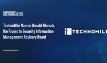 TechnoMile logo. TechnoMile named Donald Blersch and Isaiah "Ike" Rivers to its newly formed SIM advisory board.