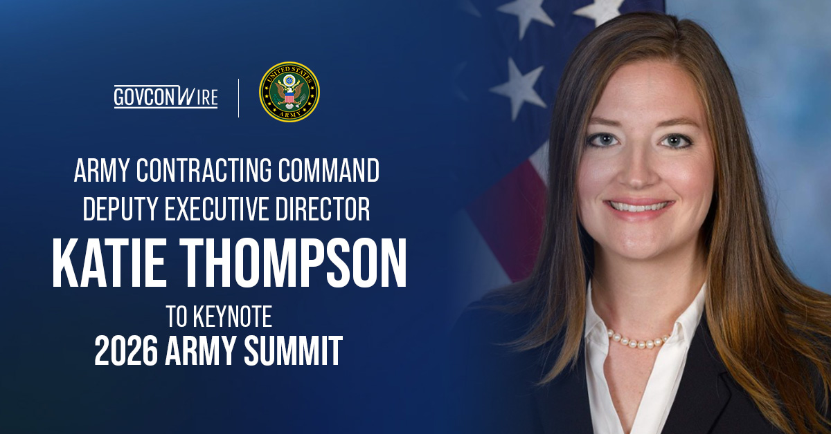 Katie Thompson. Army Contracting Command Deputy Executive Director Katie Thompson to keynote 2026 Army Summit