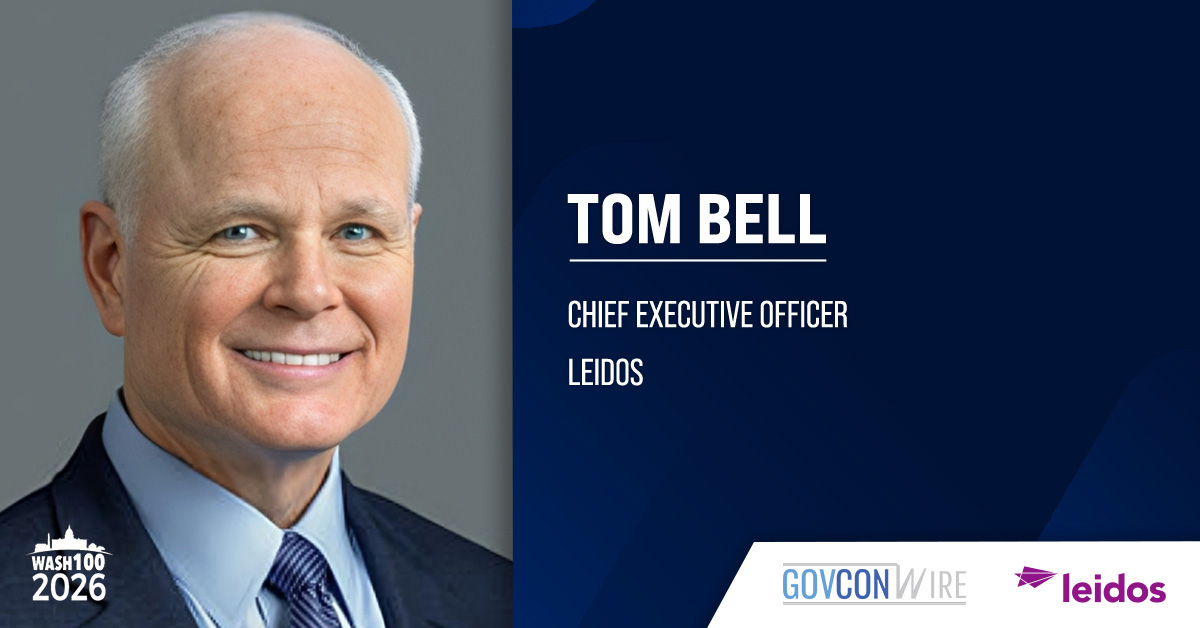 Tom Bell. The Leidos CEO commented on the proposed joint venture of SES and Analogic focused on security screening systems.