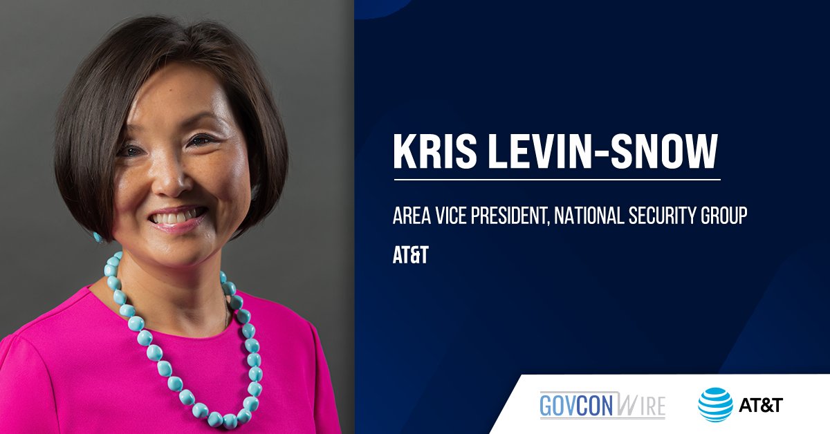 Kris Levin-Snow. The area VP at AT&T's national security group will now oversee the company’s DIB portfolio.