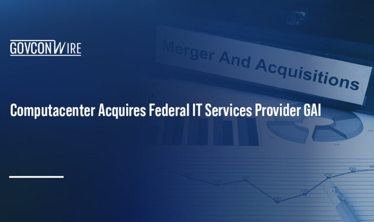 Computacenter Acquires Federal IT Services Provider GAI