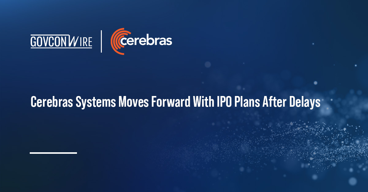 Cerebras Systems logo. Cerebras Systems announced plans for an IPO.