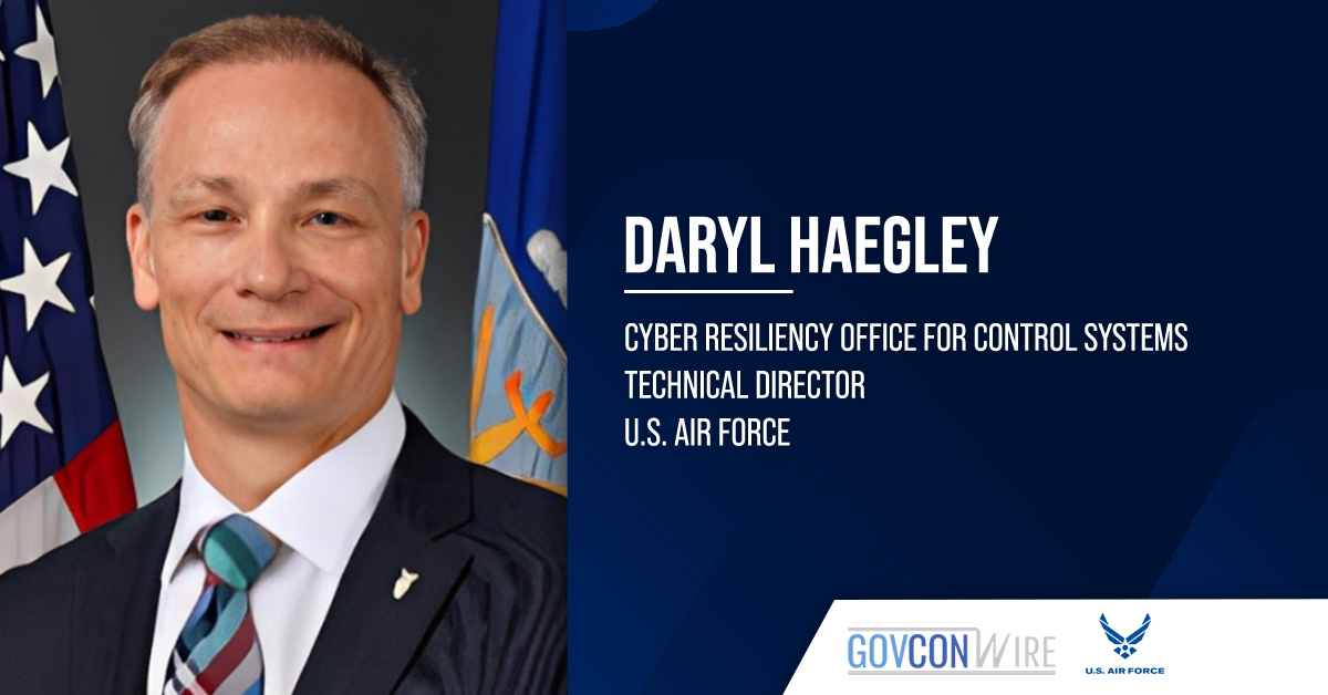Daryl Haegley. The USAF CROCS technical director is seeking a huge budget increaes in FY 2027 to better fight threats.