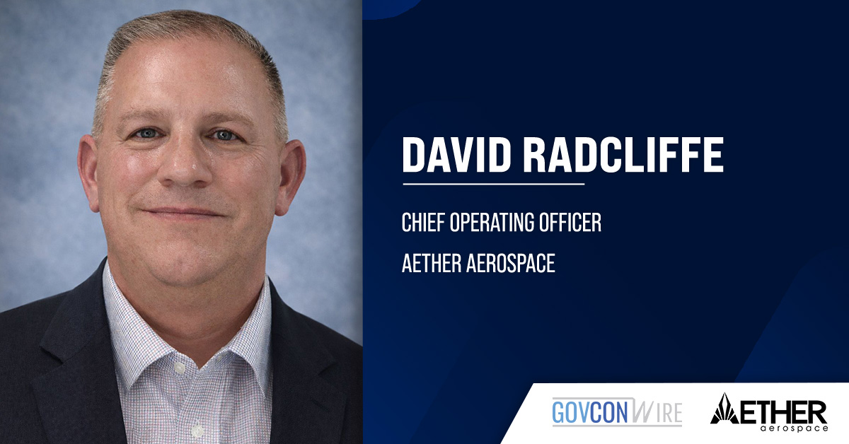 Aether Aerospace Appoints David Radcliffe as COO