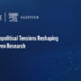 Elsevier logo. Elsevier said countries are implementing or considering tighter research collaboration controls.