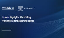 Elsevier logo. Elsevier has discussed how storytelling frameworks could help research funders communicate research impact.