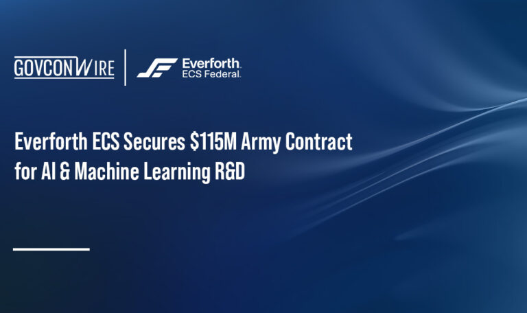 Everforth ECS Secures $115M Army Contract for AI & Machine Learning R&D