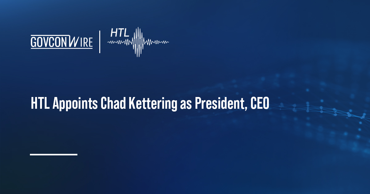 HTL Appoints Chad Kettering as President, CEO Herrick Technology Laboratories logo. HTL has appointed a new president and CEO