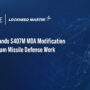 Lockheed Lands $407M MDA Modification for Aegis Guam Missile Defense Work