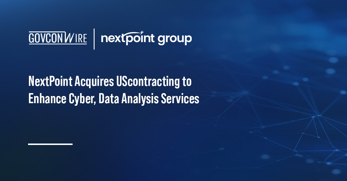 NPG logo. NextPoint Group has acquired software development company UScontracting.