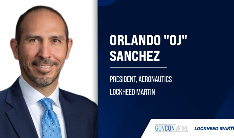 Lockheed Selects OJ Sanchez to Lead Aeronautics Business Following Greg Ulmer’s Retirement