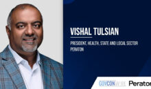 Vishal Tulsian. The tech and government services executive has joined Peraton as health, state and local sector president.