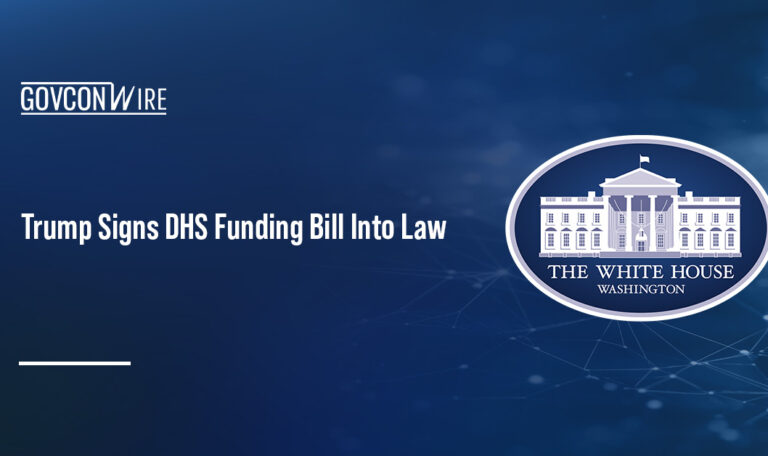 Trump Signs DHS Funding Bill Into Law