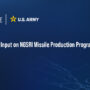 Army Seeks Input on NGSRI Missile Production Program