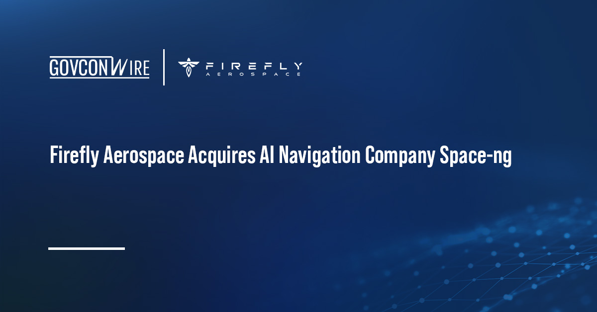 Firefly Aerospace logo. Firefly has acquired Space-ng, an AI-powered vision navigation and autonomous guidance company.