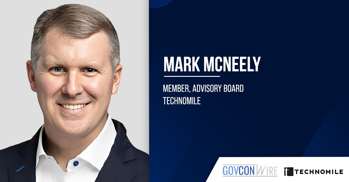 Mark McNeely. The defense innovation executive has joined TechnoMile’s advisory board.